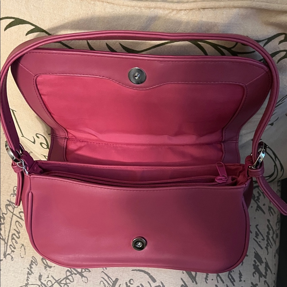Elegant Fuchsia Mini Bag